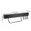 Black 304 Stainless Steel Kitchen Knife Rack 40cm 7