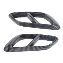 Finitura posteriore dello scarico W214 AMG-Line 2023+, fibra di carbonio
