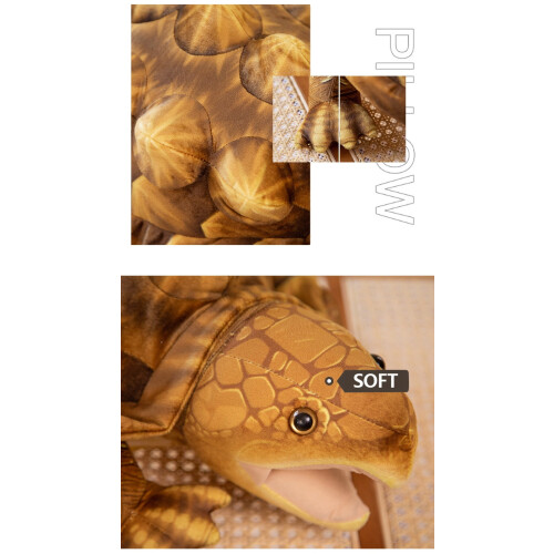 Schnappschildkröte Plüschtier, 30 cm 1