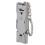 Double Tube Safety Whistle with Clip 1