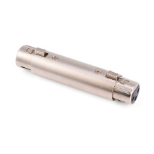 2Pcs 3-Pin XLR Female Joiners
