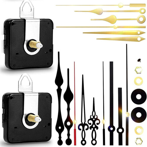 Kit mecanism ceas cu cuarț alimentat cu baterii, 1 set