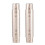 2Pcs 3-Pin XLR Female Joiners 1
