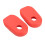 Red Silicone Bike Crank Protector 2PCS 18