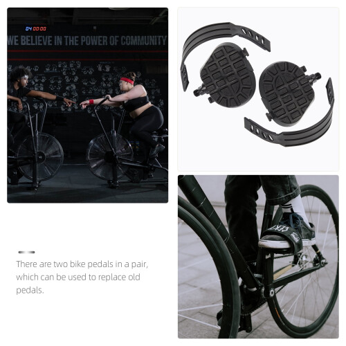 Pedali per cyclette con cinghie (1 paio) 1