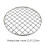 Campinggrillrooster rond gaas BBQ-net enkel 3