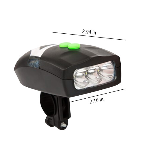 Donemore bike light set front rear USB rechargeable 3 modes 2