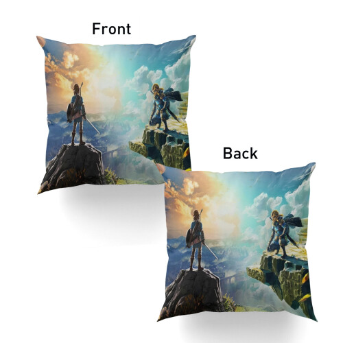 Legend of Zelda throw pillowcase16x16inch 1