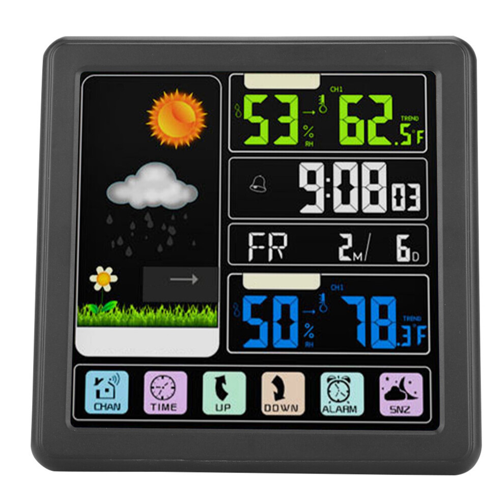 Ts-3310 Touch Screen Weather Clock 7790334261545