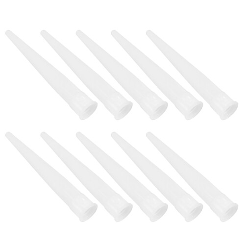 Embouts coniques d'extension pour buse à mastic saucisse (20 pièces)