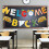 Welcome Back to School Decorations Set Cardboard Ribbon 5