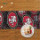 Caminho de mesa natalino dos 49ers com franjas, 72x14 polegadas. 5
