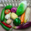 Plastic Vegetable Model Kitchen Ornament Set 8