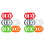 Silicone Replacement Gaskets for Mason Jar Lids30Pieces 1