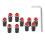 10pcs Universal M5 Windscreen Bolts for Bikes 12
