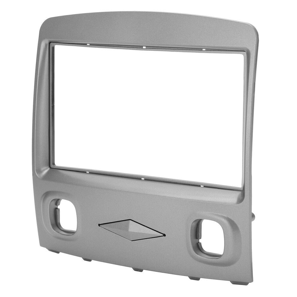 Dash Trim For Mazda Tribute 2006-2008 2Din Radio Grey 7790334291351
