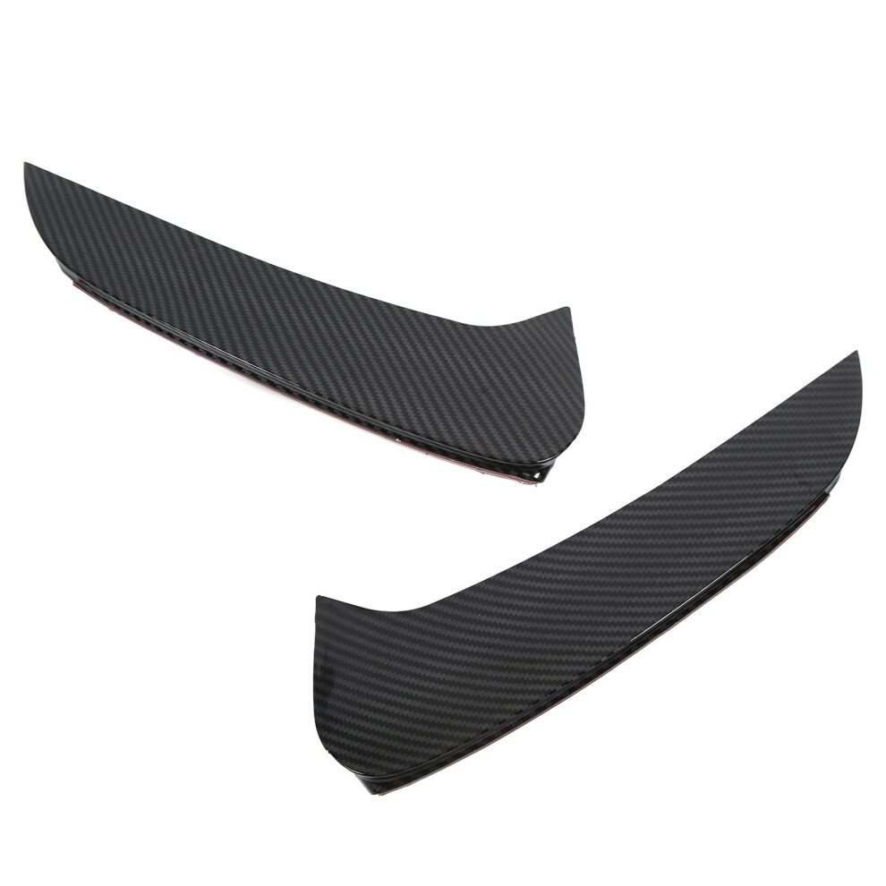 2Pcs Carbon Rear Bumper Air Vent Trim 7790334291573