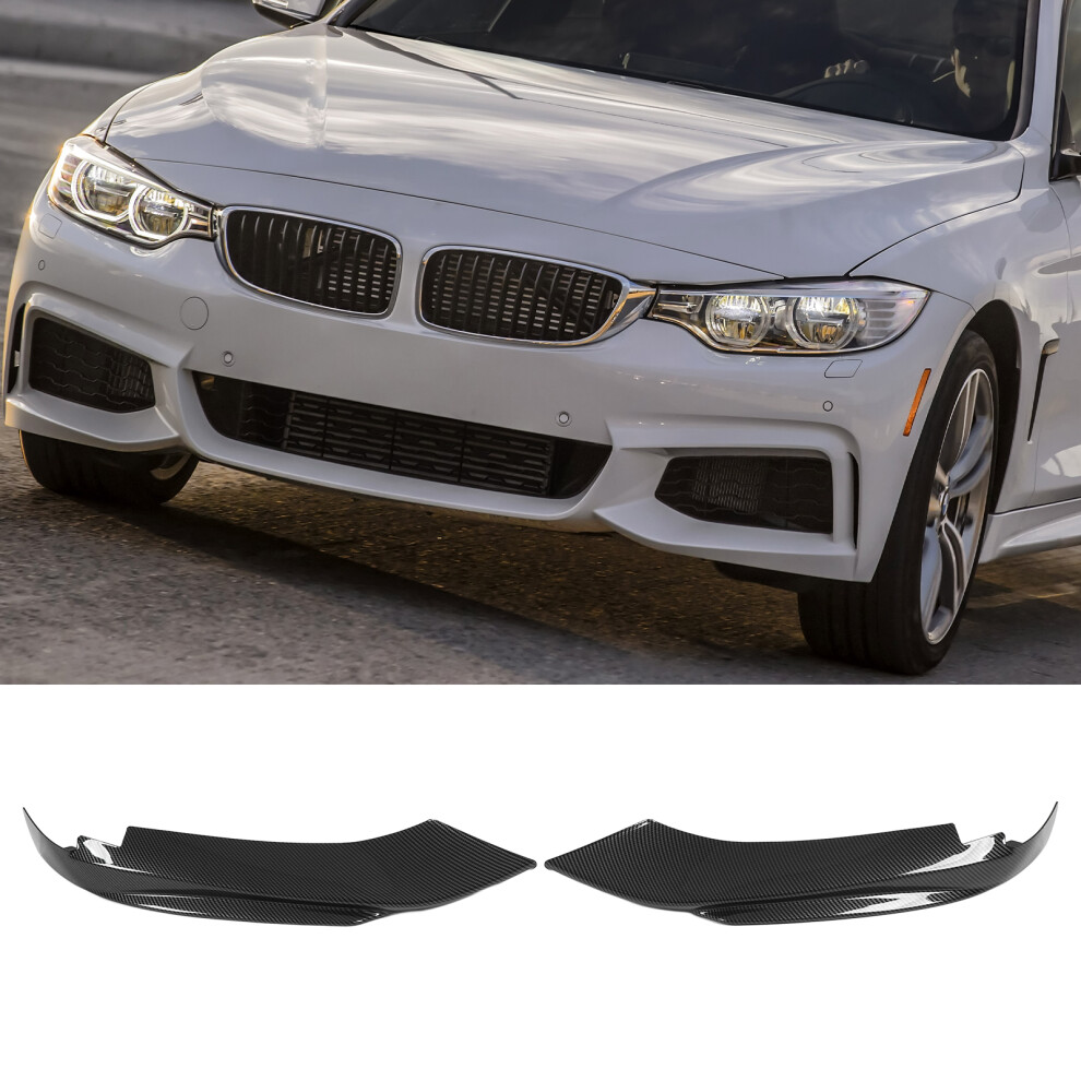 Abs Carbon Look Front Bumper Lip For F32 F33 F36 M 7790334292068