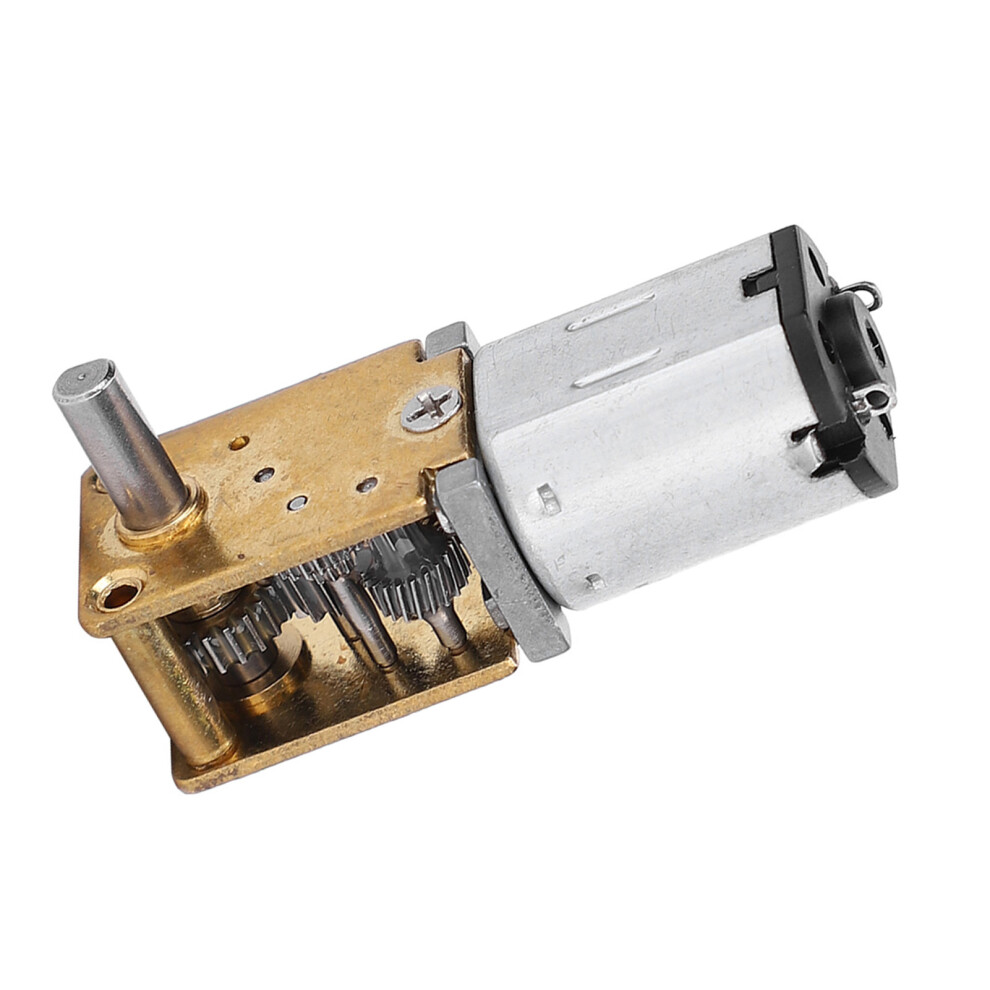 Brass & Copper Mini Motor 6V 35RPM Worm