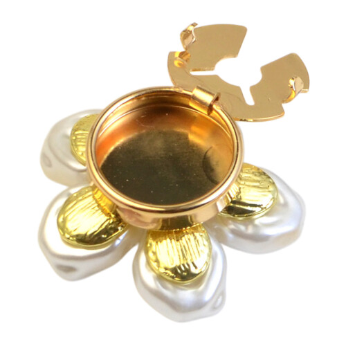 Boutons de manchette en forme de fleur géométrique, accessoires