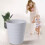 YLOMAY Kitchen Trash Can Portable Waste Basket 12L 1