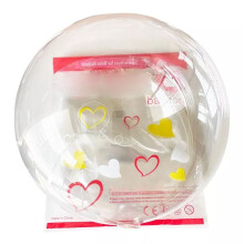 YINKUU Bobo-Ballons, transparent, wiederverwendbar, 10 Stück