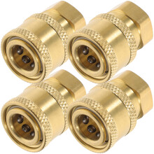 Adaptateur pour tuyau d'arrosage, raccord rapide 1/4 pouce, lot de 4