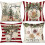 Kerstkussenhoezen 18x18 inch, set van 4 1