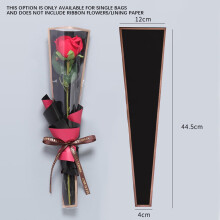 Sacchetto portafiori per San Valentino, ideale per conservare bouquet di fiori.