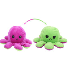 Double-Sided Octopus Soft Toy