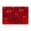 XUNRYAN romantic non-slip insulated placemats red 4-pack 2