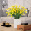 Τεχνητά Λουλούδια Calla Lily Λευκά20 Δέσμες500 Κεφαλές UV 4