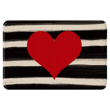 Tapis de porte Saint-Valentin 60x40cm Intérieur/Extérieur 1 pièce