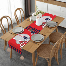 Patriots julebordpynt med kvaster 1 sæt