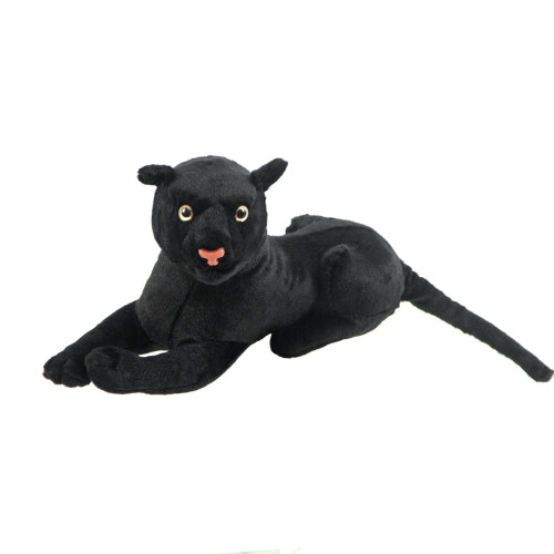 Λούτρινο μαξιλάρι Alley Panther με θέμα τα ζώα, πολύχρωμο