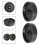 Grill Wheels Replacement for Char-Broil Gas Grills 2 PCS 2