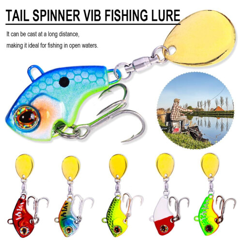 Whirlwind sequin submerged VIB lure 1 piece 1