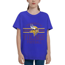 Kinder voetbalshirt met korte mouwen en teamlogo