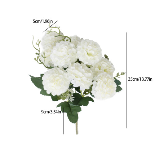 Künstliche Chrysanthemenkugeln, 12er-Set 2