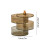 Snack Box Container with Lid and Handle 1 Pack 3