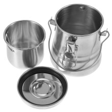 Portalápices de metal, limpiador de pinceles portátil de acero inoxidable