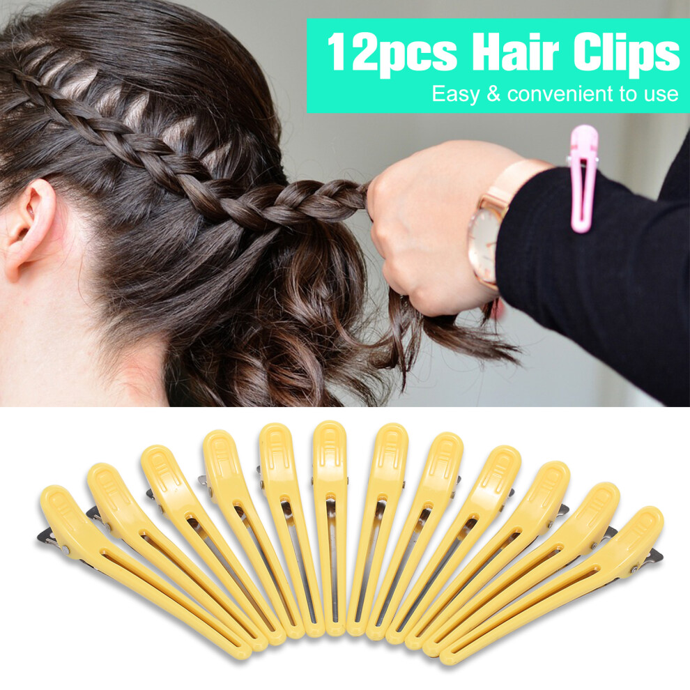 12pc Hair Cutting Sectioning Clips