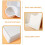 Veggie Tray Plastic Platter 4 pcs White 3