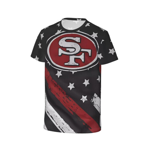 49ers kortärmad ungdomströja för sportfans 2