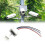 Waterproof USB2.0 Female Socket with Solder Wires-White 2p 5
