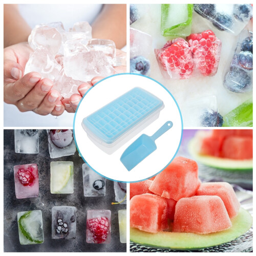 Bac à glaçons en silicone pour usage domestique, 12 cavités 1