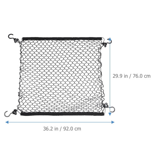 Camping wagon net cover for trolley cart 2
