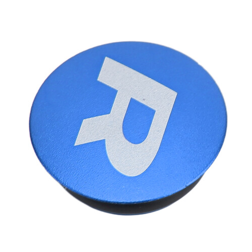 RISK MTB Crankshaft Dust Cap Blue 2