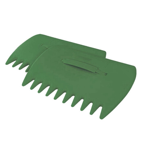 Pá de jardim manual Augper para coleta de folhas 1