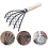 Clam Rake with Mesh Net 5-Tine Long Handle 15 Inch 3
